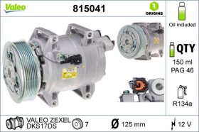 Компрессор кондиционера Valeo 815041