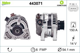 Генератор Valeo 443071