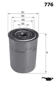 Масляный фильтр Mecafilter ELH4146