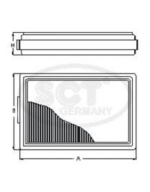 Топливный фильтр SCT Germany ST 6005