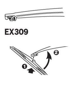 Щетки стеклоочистителя Trico EX309
