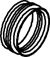 Гофра выпускной системы Dinex 22614