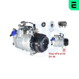 Компрессор кондиционера ERA 670150