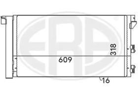 Радиатор кондиционера ERA 667001