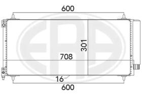 Радиатор кондиционера ERA 667135