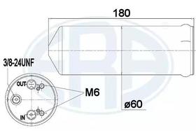 Осушувач кондиціонера ERA 668016
