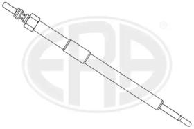 Свічка розжарювання ERA 886081