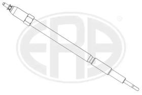 Свічка розжарювання ERA 886141