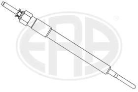Свічка розжарювання ERA 886183