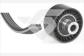Комплект поликлинового ремня Hutchinson KHV 214