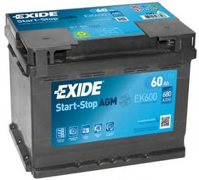 Акумулятор Exide EK600