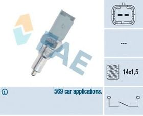 Выключатель фонарей заднего хода FAE 40492