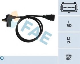 Датчик положения коленвала FAE 79058