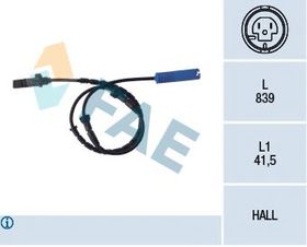 Датчик ABS FAE 78046