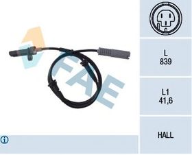 Датчик ABS FAE 78009