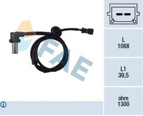 Датчик ABS FAE 78062