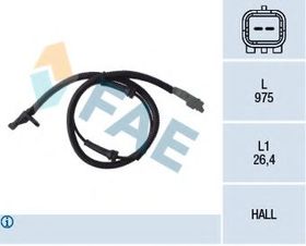 Датчик ABS FAE 78031