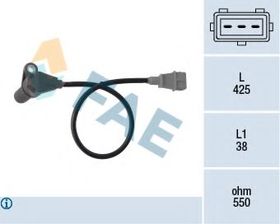 Датчик положения коленвала FAE 79364
