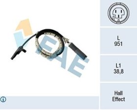 Датчик ABS FAE 78185