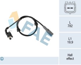 Датчик ABS FAE 78548