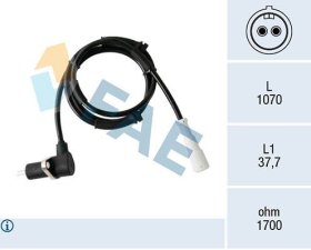 Датчик ABS FAE 78388