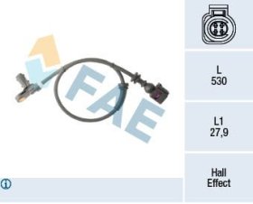 Датчик ABS FAE 78295