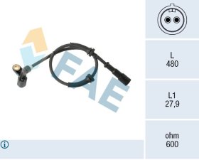 Датчик ABS FAE 78574