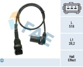 Датчик положення колінчастого вала FAE 79454