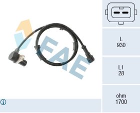 Датчик ABS FAE 78579