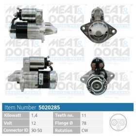 Стартер Meat & Doria 5020285