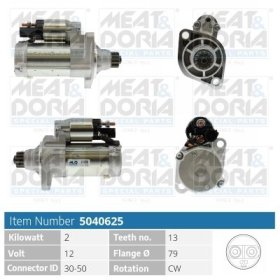 Стартер Meat & Doria 5040625