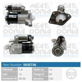 Стартер Meat & Doria 5035736