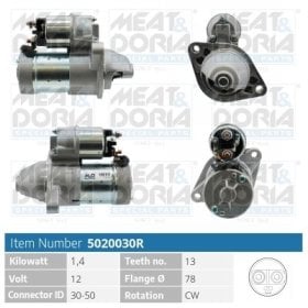 Стартер Meat & Doria 5020030r
