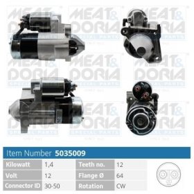 Стартер Meat & Doria 5035009