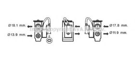 Розширювальний клапан кондиціонера AVA Quality Cooling BW1431