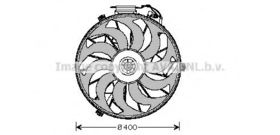 Вентилятор системы охлаждения двигателя AVA Quality Cooling BW7507