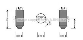 Осушувач кондиціонера AVA Quality Cooling BWD217