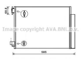 Радіатор кондиціонера AVA Quality Cooling DA5011D