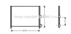 Радіатор кондиціонера AVA Quality Cooling FTA5303