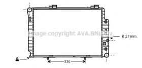 Радиатор охлаждения двигателя AVA Quality Cooling MSA2174