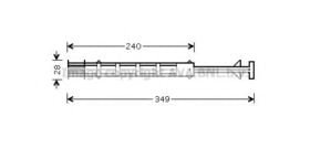 Осушитель кондиционера AVA Quality Cooling MSD358