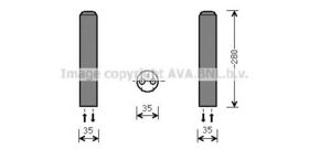 Осушитель кондиционера AVA Quality Cooling MZD234