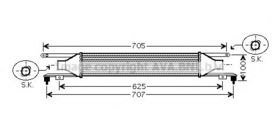 Интеркулер AVA Quality Cooling OLA4421