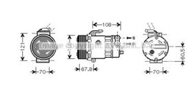 Компрессор кондиционера AVA Quality Cooling OLAK139