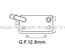 Радіатор КПП AVA Quality Cooling VO3170