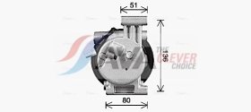 Компресор кондиціонера AVA Quality Cooling mzak300