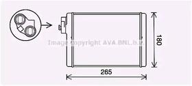 Радиатор печки AVA Quality Cooling AI6408