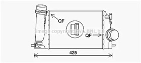 Интеркулер AVA Quality Cooling dn4442