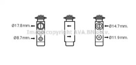 Расширительный клапан кондиционера AVA Quality Cooling vn1113