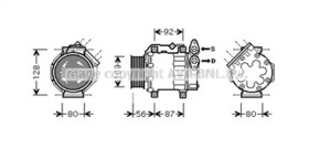 Компрессор кондиционера AVA Quality Cooling voak188